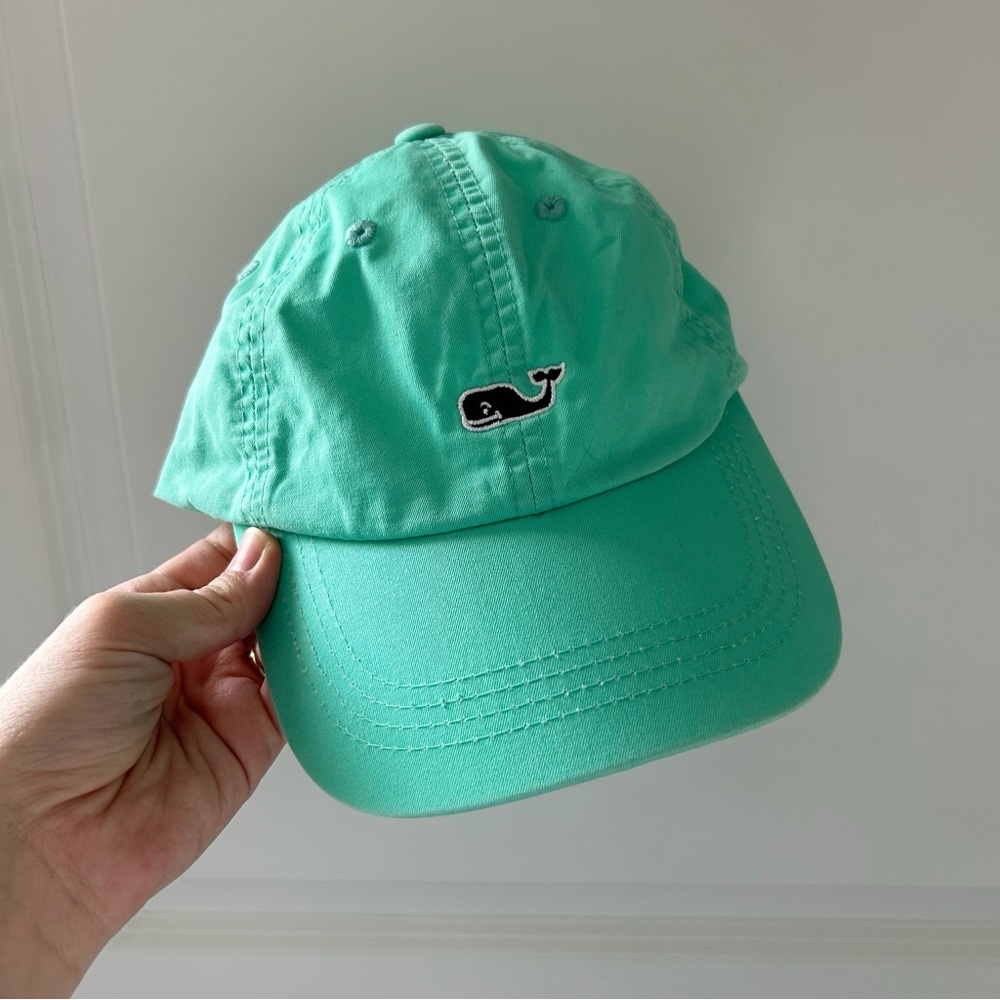 Vineyard Vines Classic Baseball Cap Hat Mint Green Womens